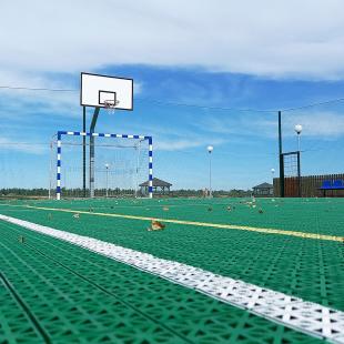 Спортивные площадки в загородном комплексе экопарк «Акварель»