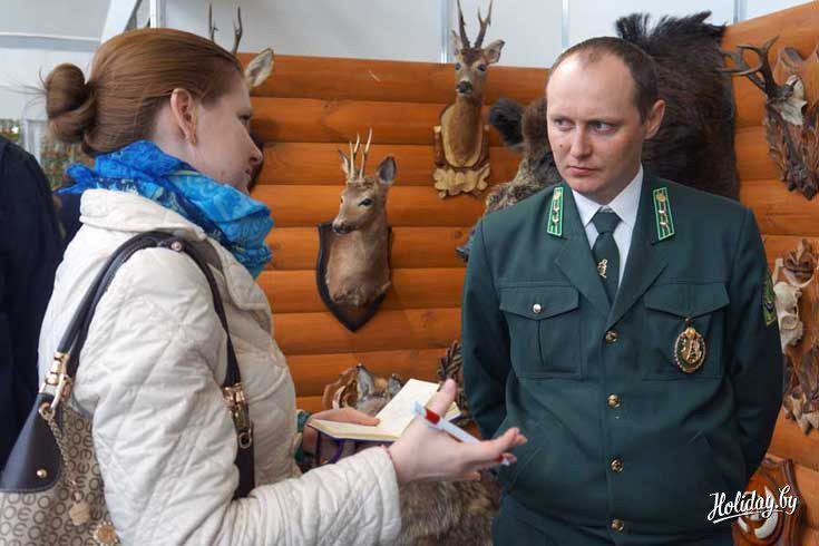 Главный охотоведа гомельского ГПЛХО Сергей Вячеславович Рогаль