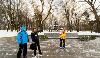 Большая экскурсия по зимнему Минску с экскурсоводом Романом Крицуком