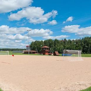 Спортивная площадка в загородном комплексе "Веста"